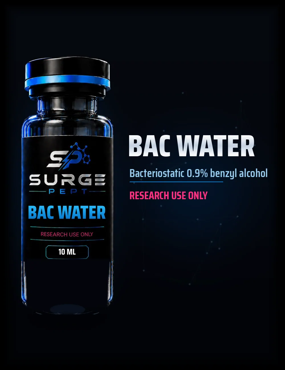 BAC Water 10ML (Bacteriostatic Water)